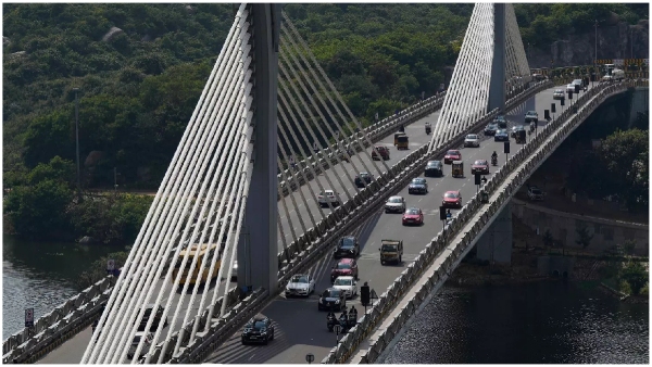 DPR Reayd for construction of an iconic cable stayed-cum-suspension bridge across the Krishna river