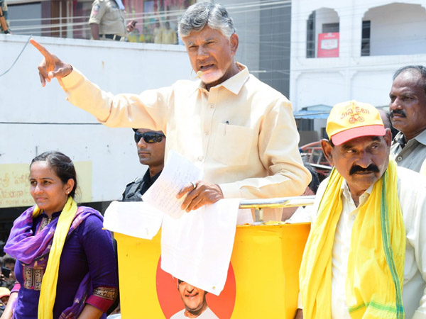 Chandrababu made serious allegations against YS Jagan government in Chittoor public meeting