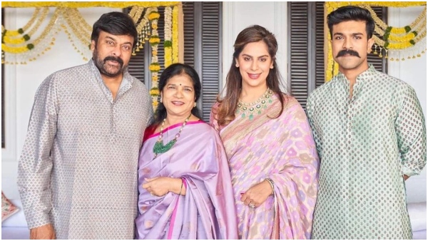Upasana fun questions to Megastar Chiranjeevi before and after padma vibhushan taking ceremony