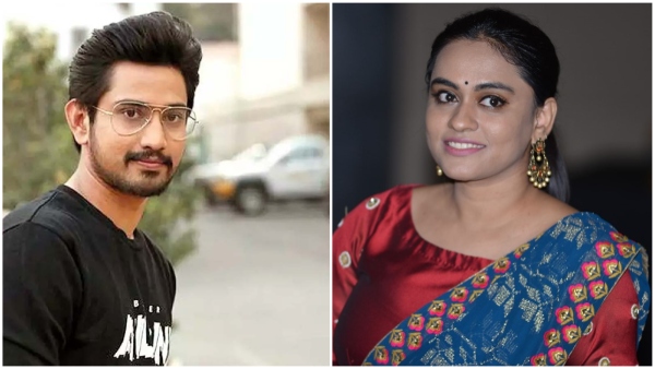 telugu anchor geetha bhagath controversial comments on hero rajtarun