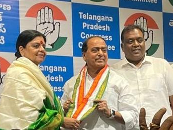 BRS leader Indrakaran Reddy joins Congress party
