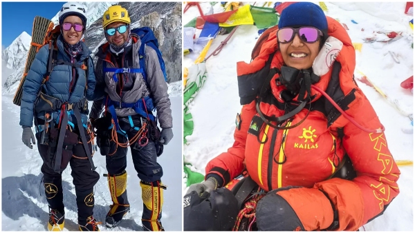 Inter student who climbed Everest with her father Inter student who climbed Everest with her father