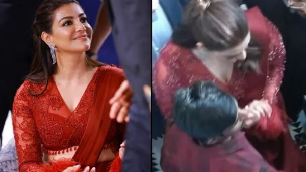 Kajal Aggarwal is a bystander who goes into the caravan