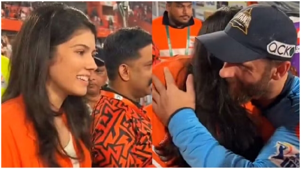 IPL 2024 SRH vs GT Kane Williamson hugs Kavya Maran