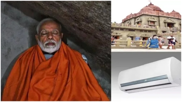 It is known that two tons of AC was fitted in Kanyakumari for Narendra Modi s meditation It is known that two tons of AC was fitted in Kanyakumari for Narendra Modi s meditation