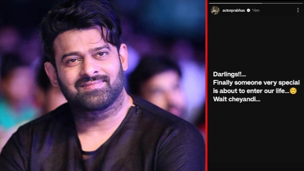 Prabhas instagram post goes viral