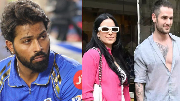 Hardik Pandya wife Natasha With Disha Patani Boyfriend