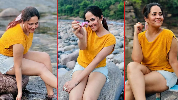 Anasuya latest glamorous photos goes viral on social media