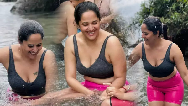 anchor anasuya summer vacation photos goes viral