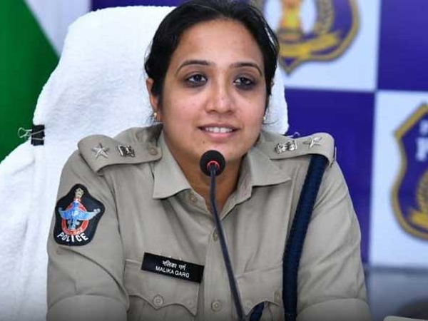 Palnadu SP Malika Garg Warning to Politicians serious on Police Officers too