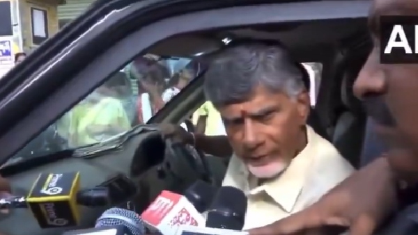 Chandra Babu Monitoring the VotingTrends from party control room serious on officials