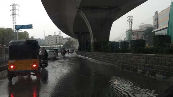 Meteorological Department has said that rains are likely to occur in Telangana another three days Meteorological Department has said that rains are likely to occur in Telangana another three days