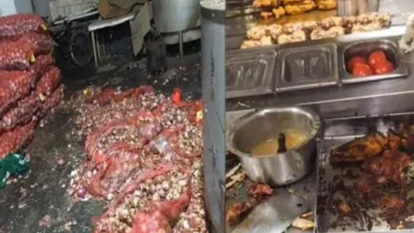food safety officials searches in rayalaseema ruchulu and shah ghouse restaurants in Hyderabad