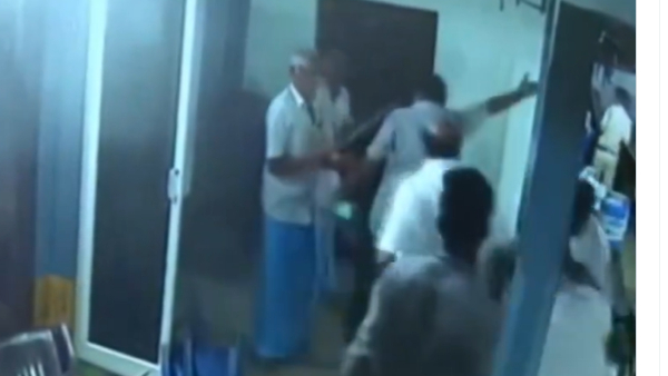 ap home minister taneti Vanitha narrowly escaped from tdp cadre attack in nallajerla