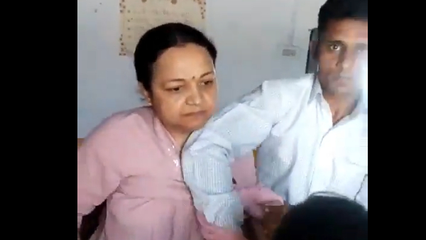 A video of female teachers clashing is going viral on social media