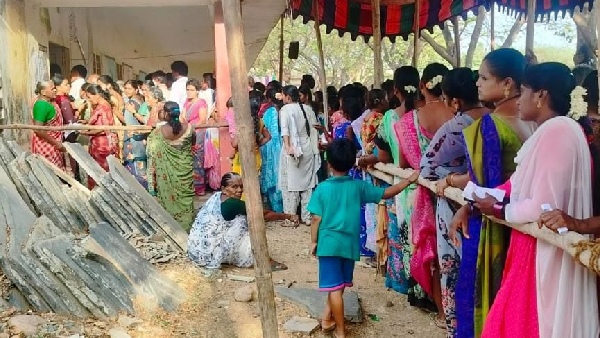 Polling for Lok Sabha elections has started in Telangana Polling for Lok Sabha elections has started in Telangana
