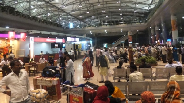 Efforts are on to catch the leopard at Shamshabad Airport Efforts are on to catch the leopard at Shamshabad Airport