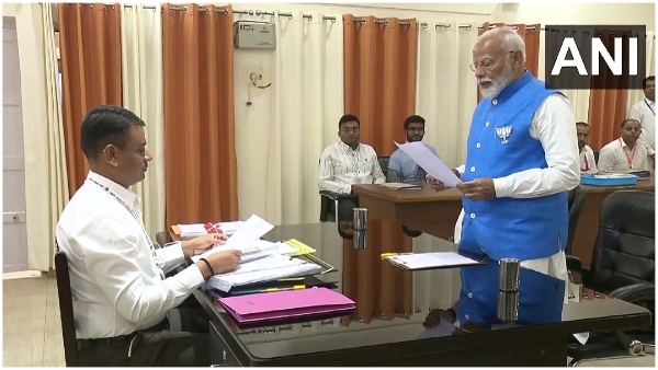 PM Modi 3rd time files his nomination from Varanasi as BJP s candidate