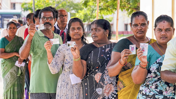 ec announced final polling percentage of ap election is 81 76 two percent increase from 2019
