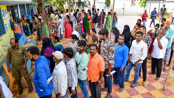 Telangana Lok Sabha final polling Percentage