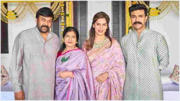 Ram charan tej going to pithapuram along with his mother surekha for pawan kalyan Ram charan tej going to pithapuram along with his mother surekha for pawan kalyan