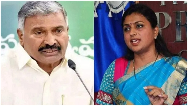 Minister RK Roja has once again distanced himself from Minister Peddireddy s faction