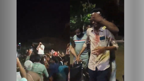 Hero Sai Dharam Tej attacked in Pithapuram