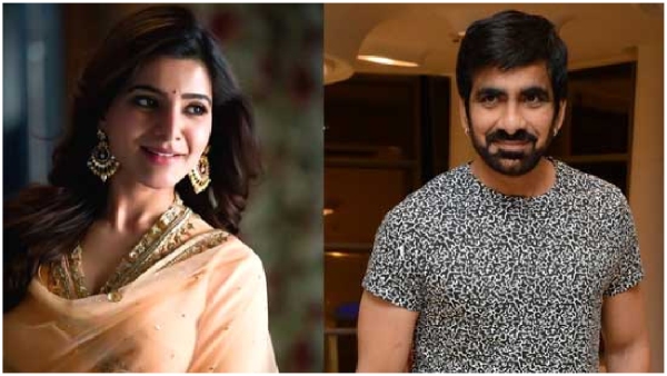 telugu star hero ravi teja did not accepted samantha for heroine character