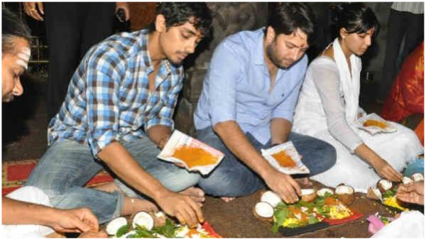 star heroine samantha and hero siddharth