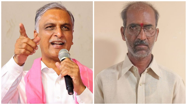 BRS leader stabbed to death with axes BRS Warning to Jupalli Harish Rao Fire on congress