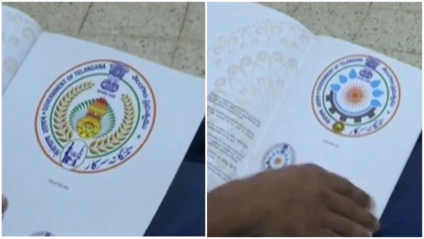 CM Revanth Reddy held review to finalize the Telangana State emblem