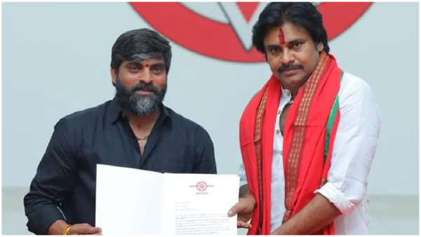 Janasena leader Vanga Lakshman Goud quits the party and joined in Telangana Congress