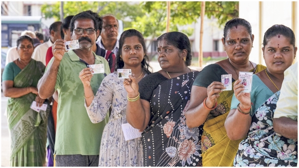 29 25 Voting Trun out registerd in 17 Loksbaha Constituencies in