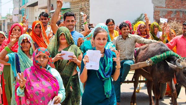 Voters wake up voting chance after five years Take the right decision Voters wake up voting chance after five years Take the right decision