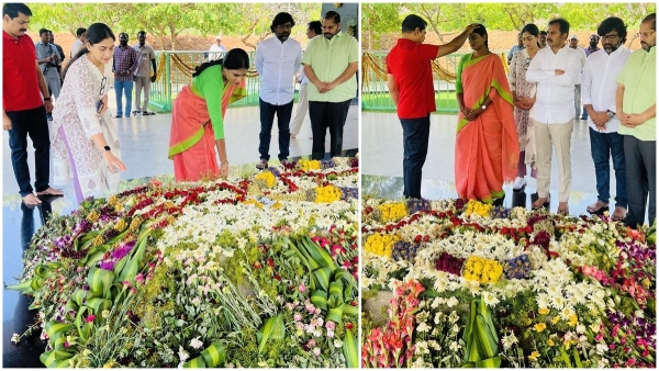 YS Sharmila emotional post on her father YSR at the time of election polling