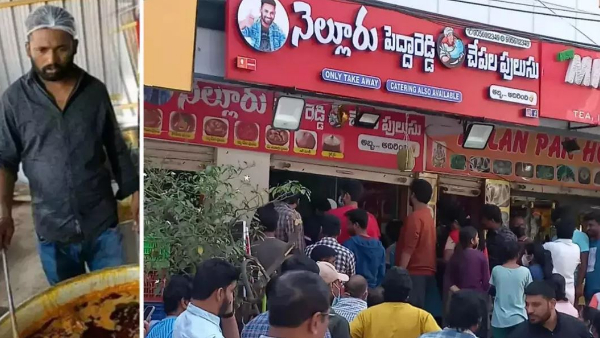 allu arjun fans attack on comedian kiraak rp fish store video viral