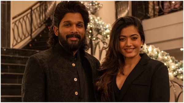 heroine rashmika angry to icon star allu arjun