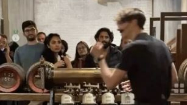 Naga Chaitanya once again appeared together with Sobhita