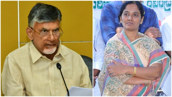 Former minister Paritala Sunitha and Paritala Sriram who held special talks with Chandrababu Former minister Paritala Sunitha and Paritala Sriram who held special talks with Chandrababu