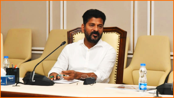 Revanth Reddy making vastu changes in Telangana Secretariat at the time of counting