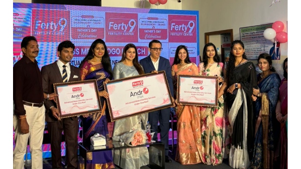 Ferty 9 Fertility centre introduces Andromax treatment for men new centres at Rajahmundry and tirupati