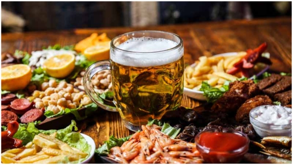 Healthy foods to eat while drinking alcohol