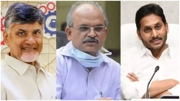 unlike ys jagan Chandrababu allowed respected retirement to two top ias officers