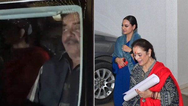 Sonakshi Sinha and Zaheer Iqbal spotted at Kokilaben Hospital