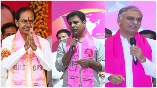 KCR likely to announce new working president for BRS in place of KTR as reports