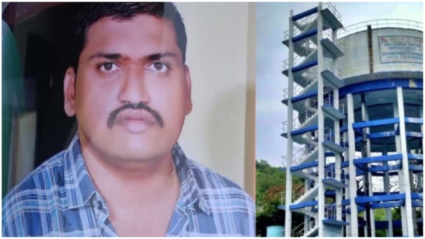 Man Dead Body found in Water Tank in Nalgonda