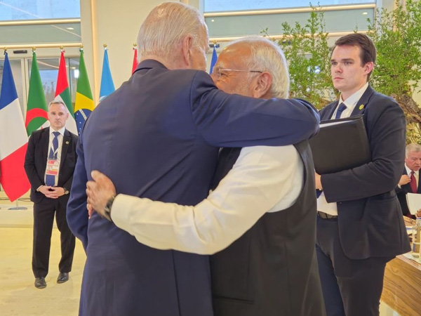 PM Modi met Joe Biden in Italy on the sidelines of the G7 Summit