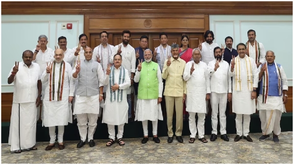 PM modi NDA leaders and cine celebraties to attend Chandra Babu swearing ceremony in Kesanapally