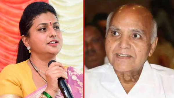 Former minister Roja s reaction on Ramoji rao death Former minister Roja s reaction on Ramoji rao death