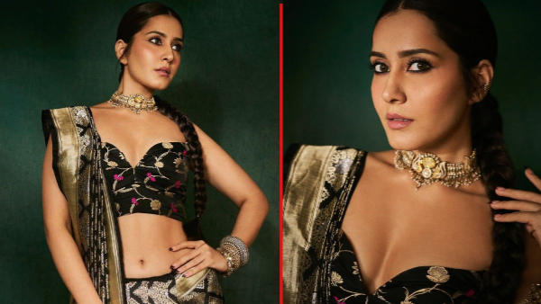 Raashi Khanna s Vintage Dream in block